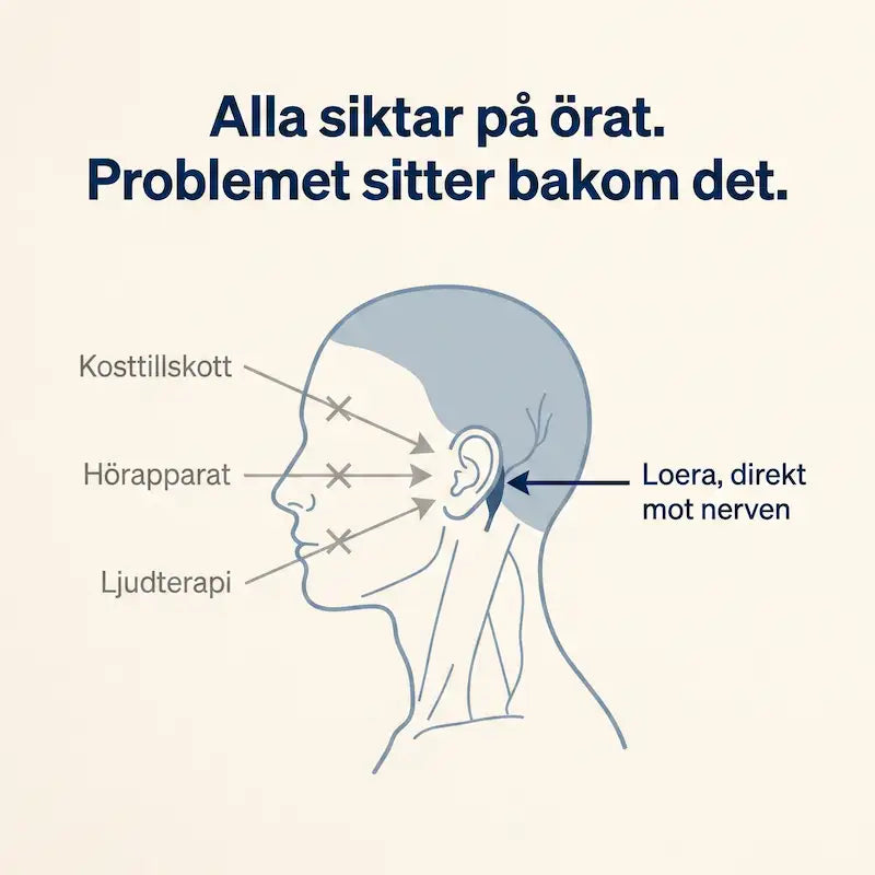 Loera™ Tinnitusapparaten som ger dig tystnad