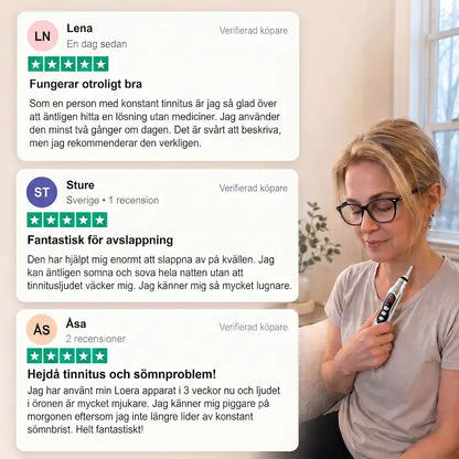 Loera™ Tinnitusapparaten som ger dig tystnad